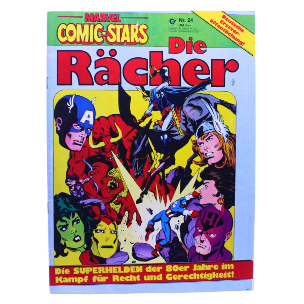 Marvel Comic-Stars 24 Die Rächer 1984 Condor | Hoppla-Stuff